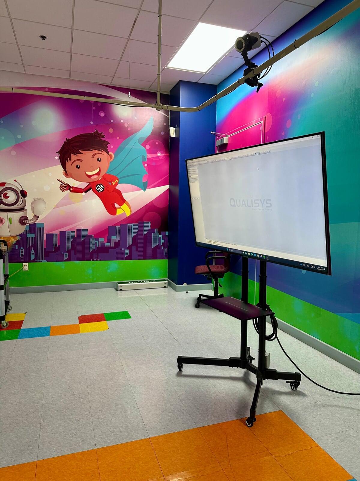 Sala especial monitorizada para medicion exacta2