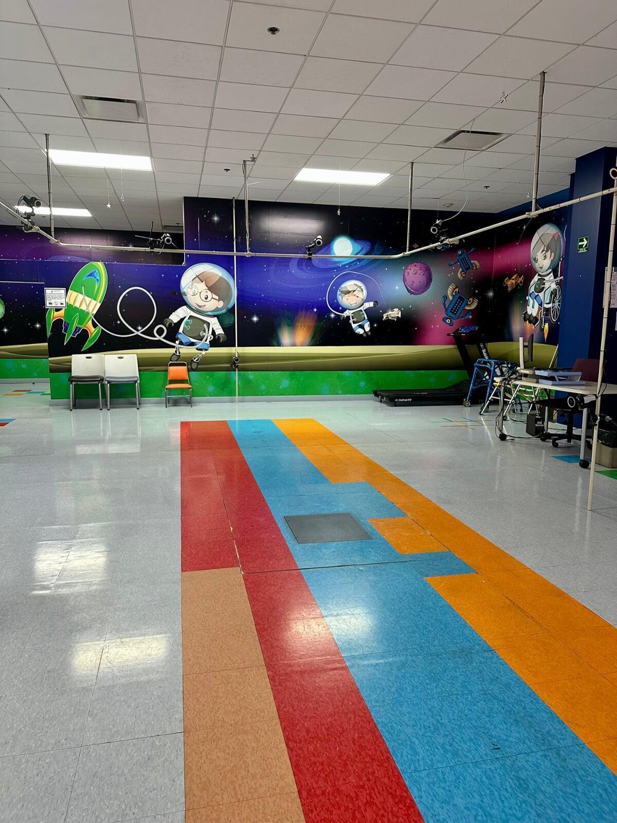 Sala especial monitorizada para medicion exacta