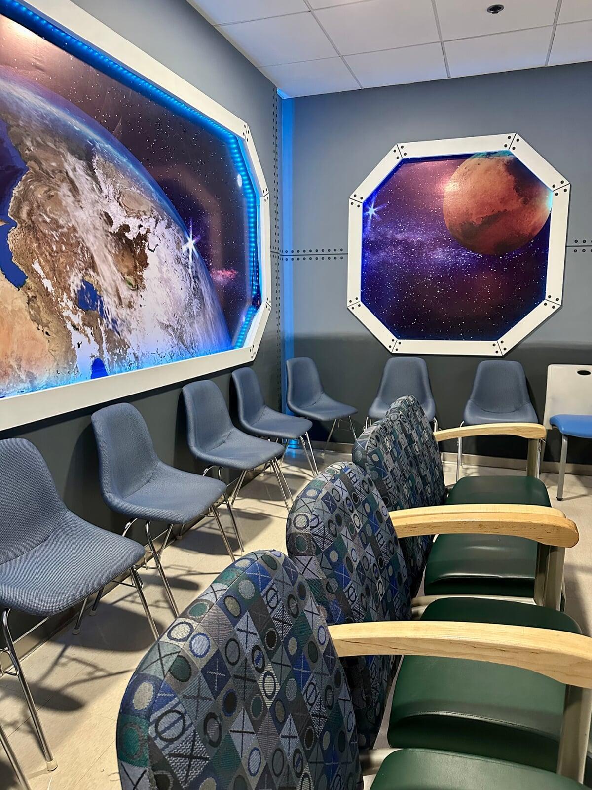 Vista de Sala de espera