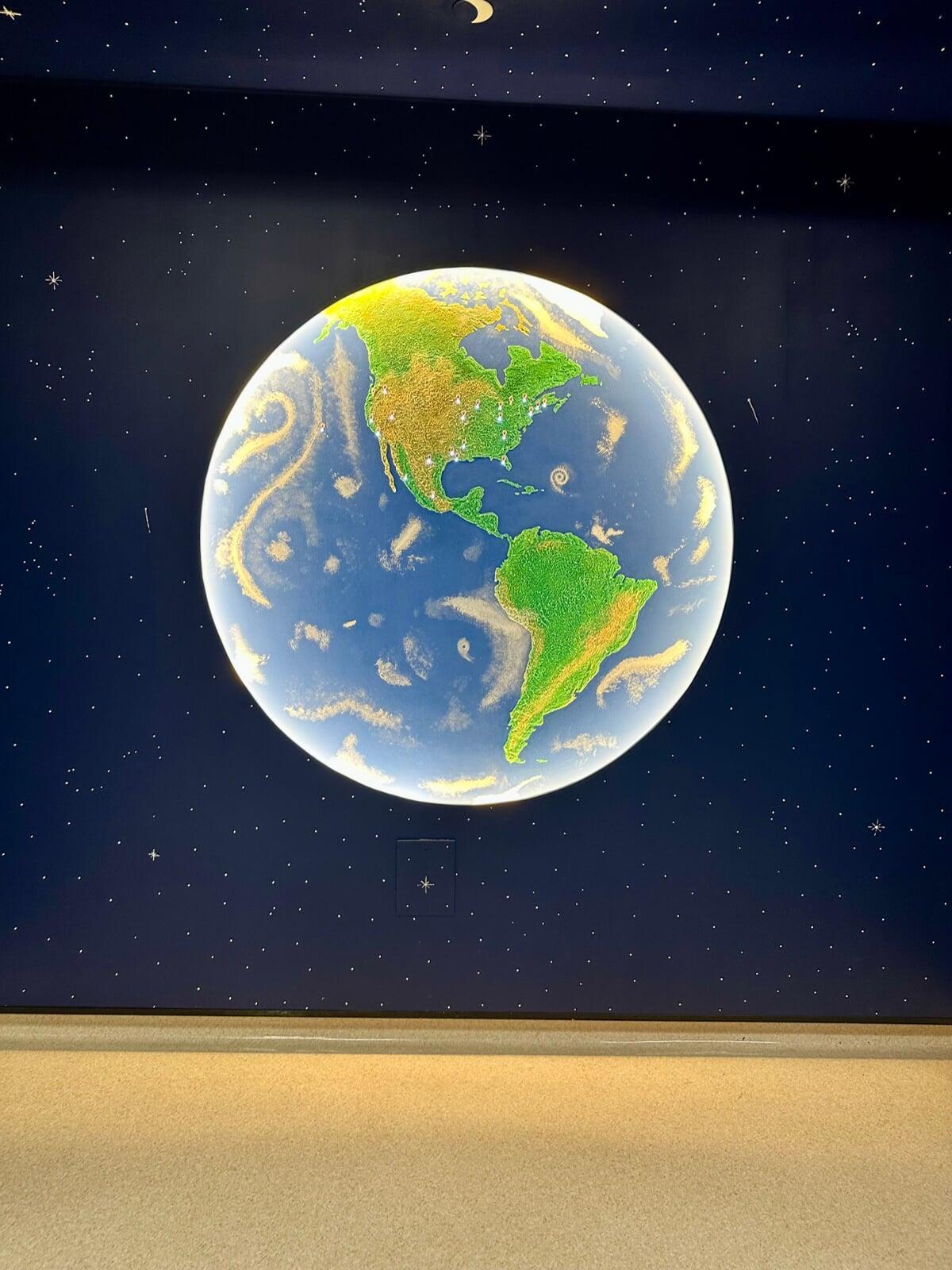 Sedes de los hospitales en America del Norte