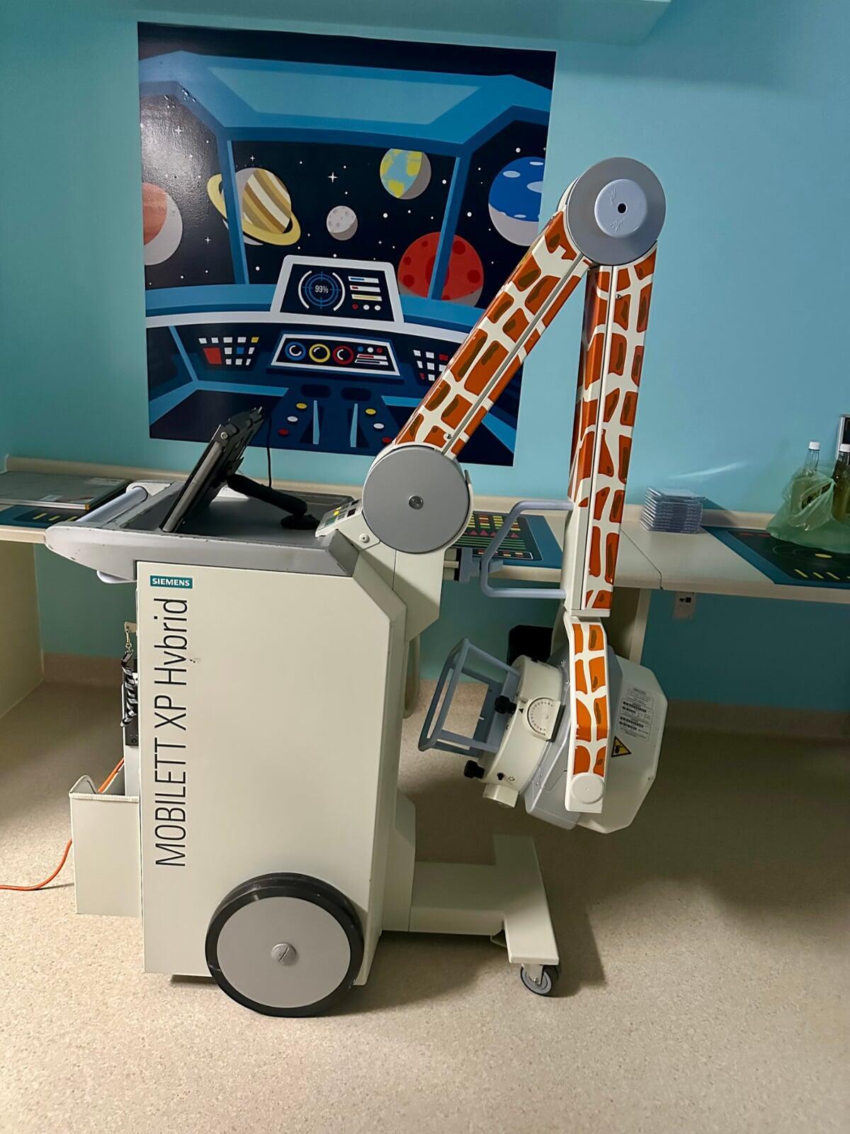 Maquina movil de rayos X