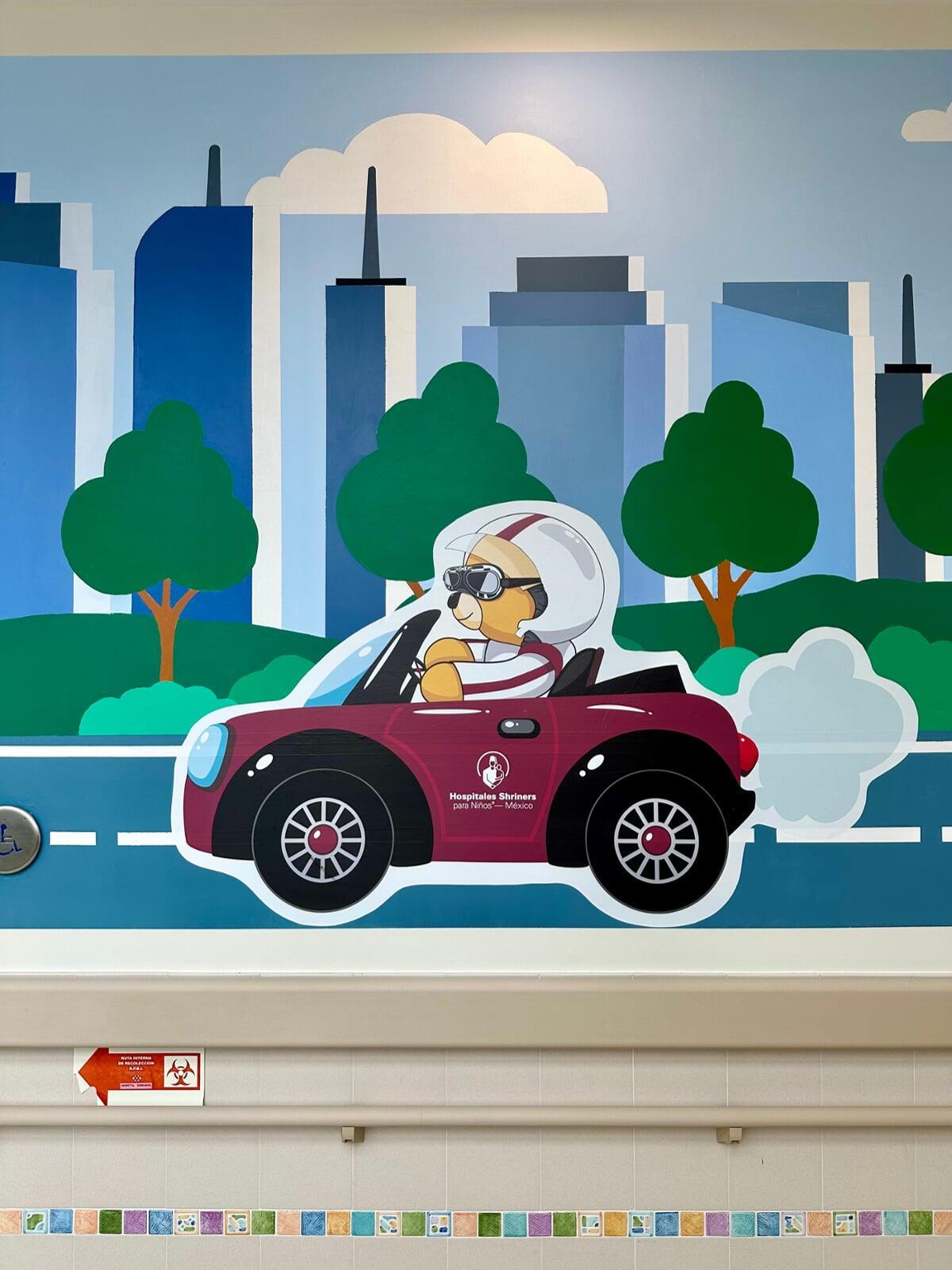 Imagen de mural motivador